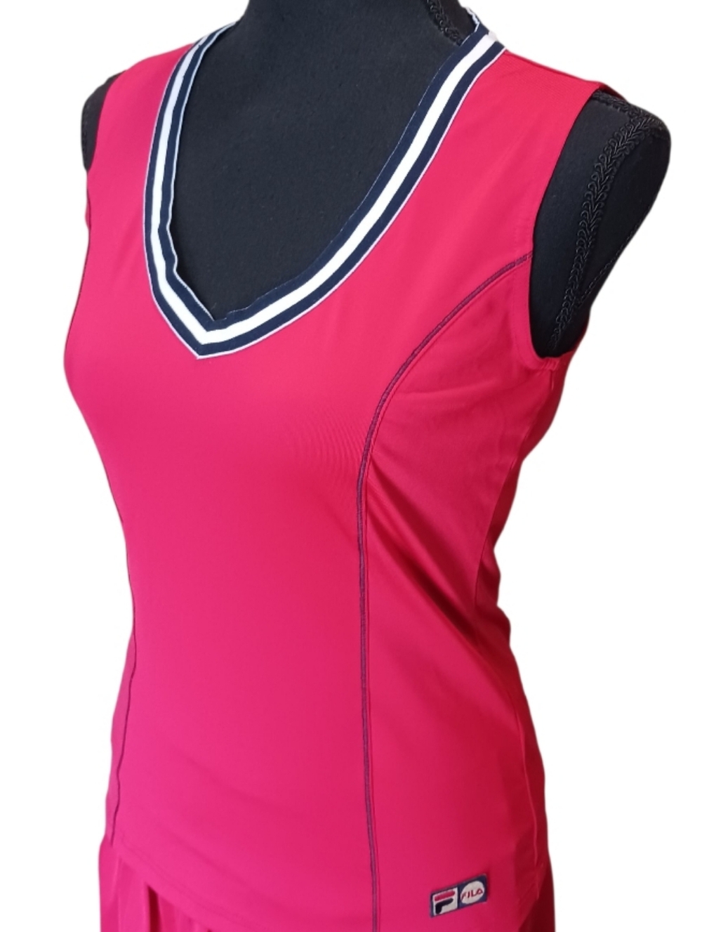 Fila 100th Anniversary Tennis Tank Top & Skort Skirt Activewear - Picture 4 of 15